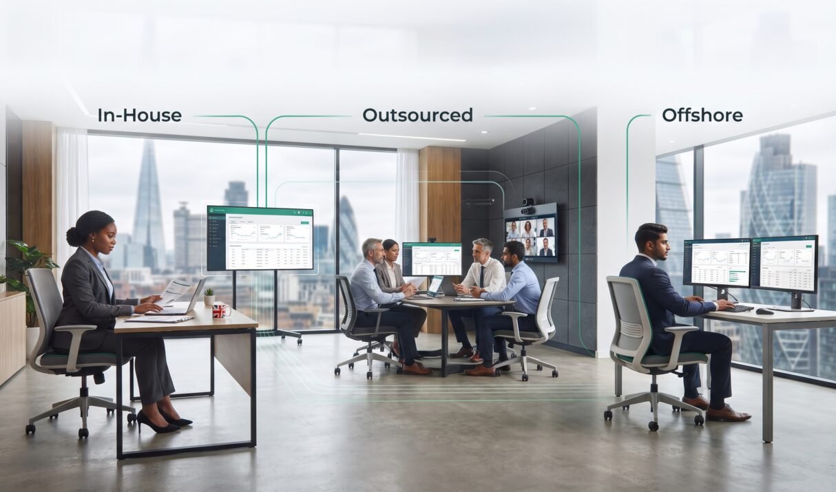 Offshore Accounting vs Outsourced Accounting vs In-House: What’s the Real Difference?